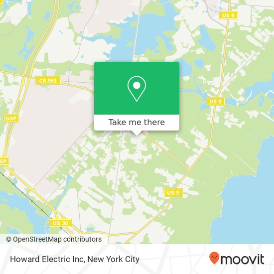Mapa de Howard Electric Inc