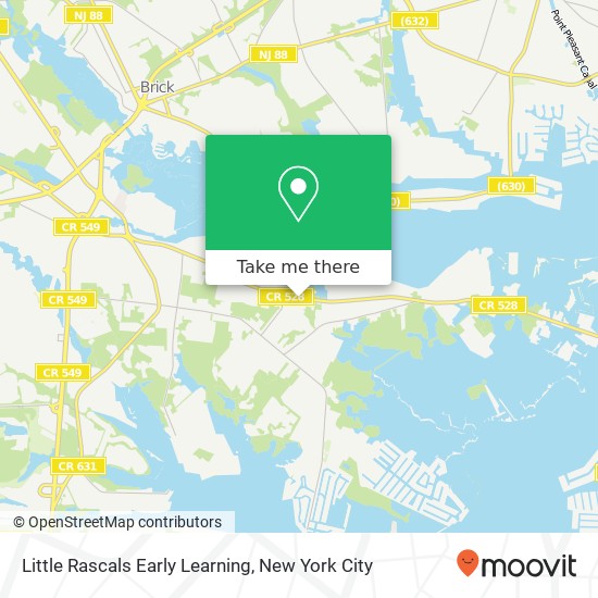 Little Rascals Early Learning map