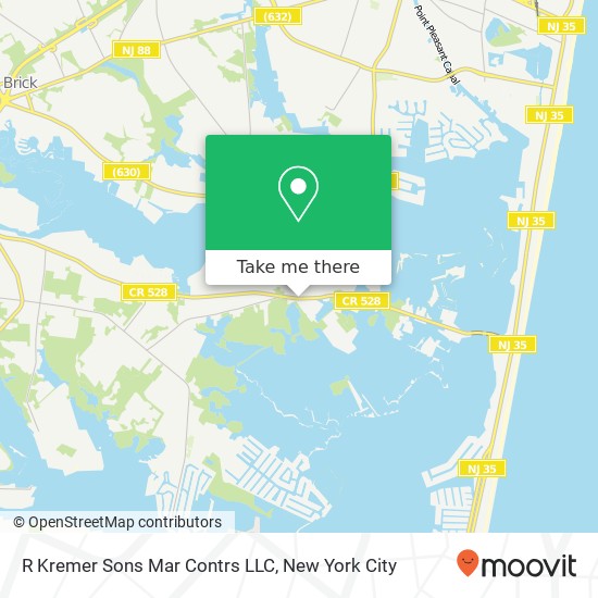 R Kremer Sons Mar Contrs LLC map