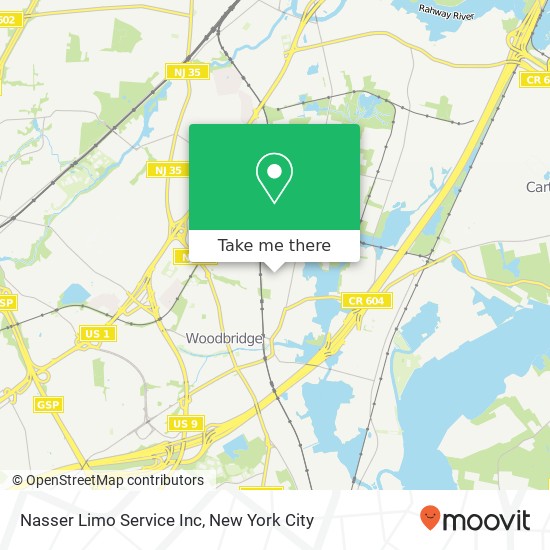 Nasser Limo Service Inc map