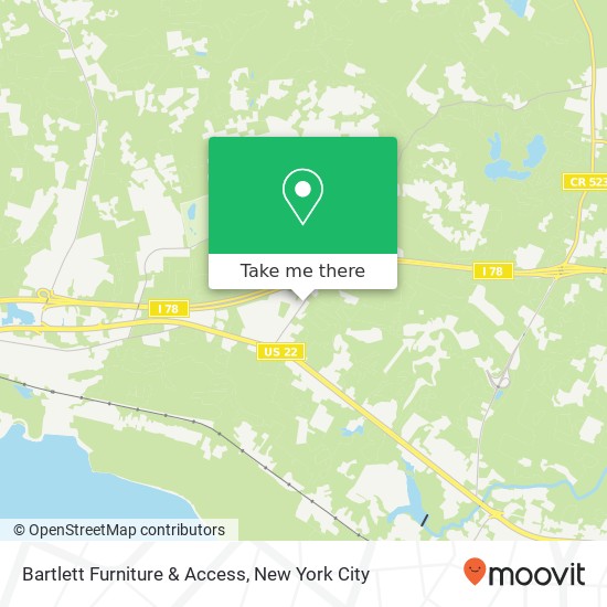 Mapa de Bartlett Furniture & Access