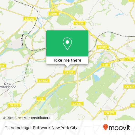 Theramanager Software map