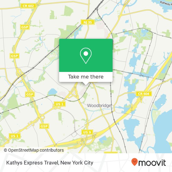 Kathys Express Travel map