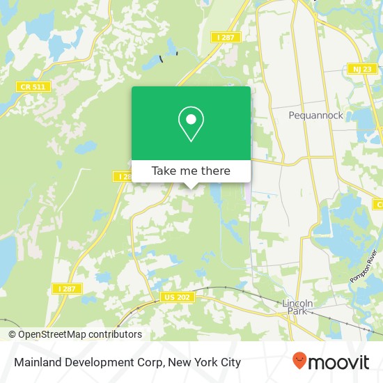 Mainland Development Corp map