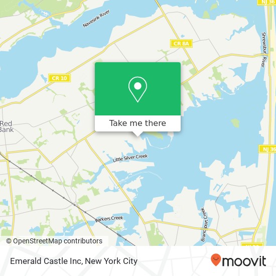 Mapa de Emerald Castle Inc