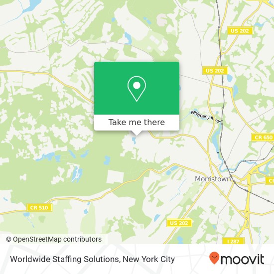 Worldwide Staffing Solutions map