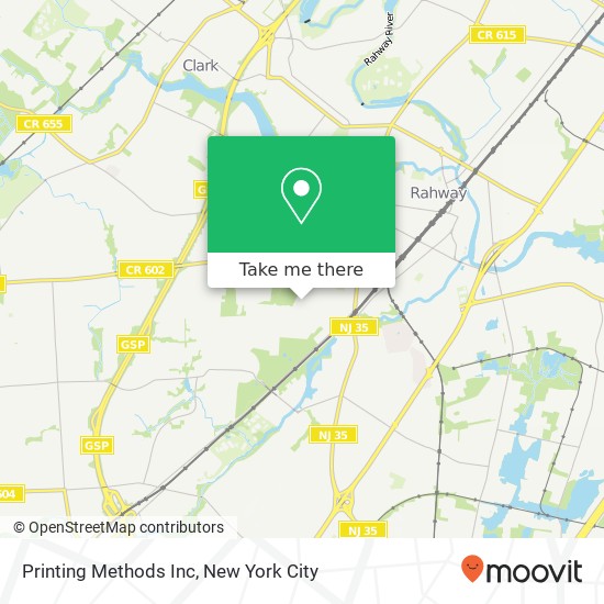 Printing Methods Inc map