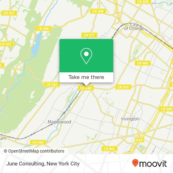 June Consulting map