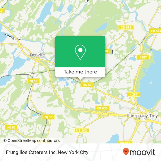 Frungillos Caterers Inc map