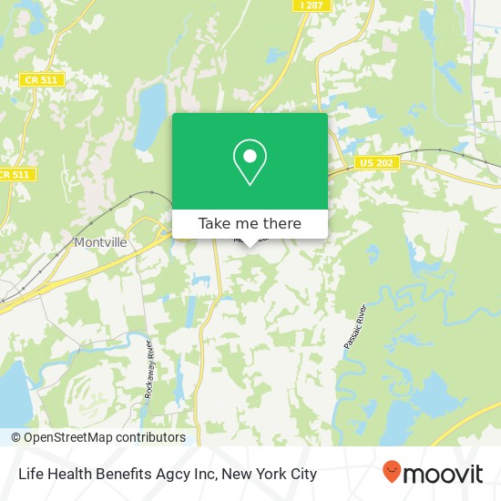 Life Health Benefits Agcy Inc map