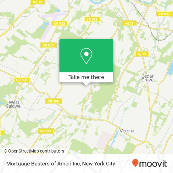 Mortgage Busters of Ameri Inc map