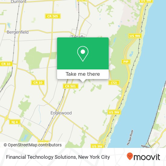 Financial Technology Solutions map