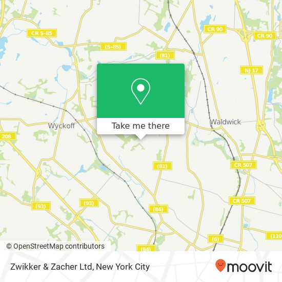 Mapa de Zwikker & Zacher Ltd