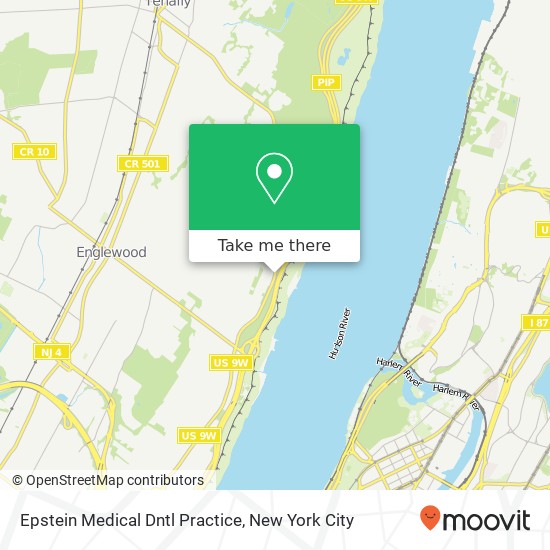 Epstein Medical Dntl Practice map