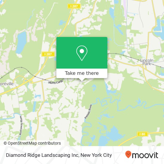 Diamond Ridge Landscaping Inc map