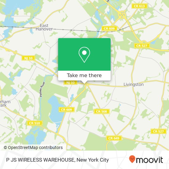 P JS WIRELESS WAREHOUSE map