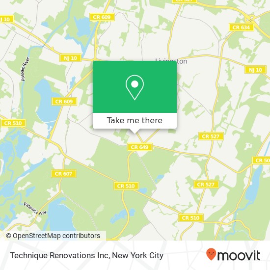 Technique Renovations Inc map