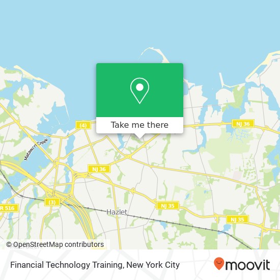 Financial Technology Training map