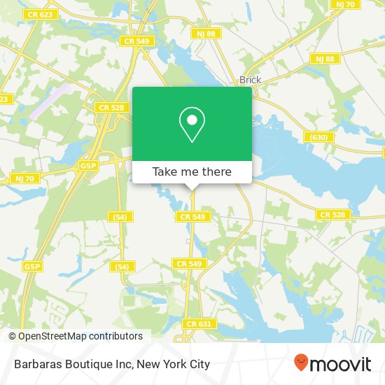 Mapa de Barbaras Boutique Inc