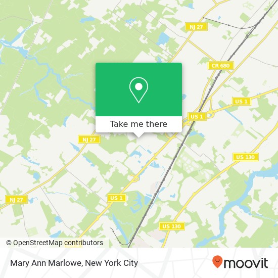 Mary Ann Marlowe map