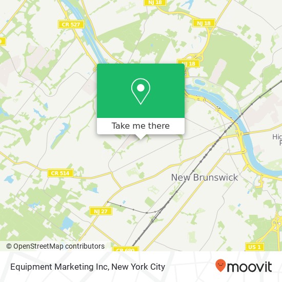 Equipment Marketing Inc map