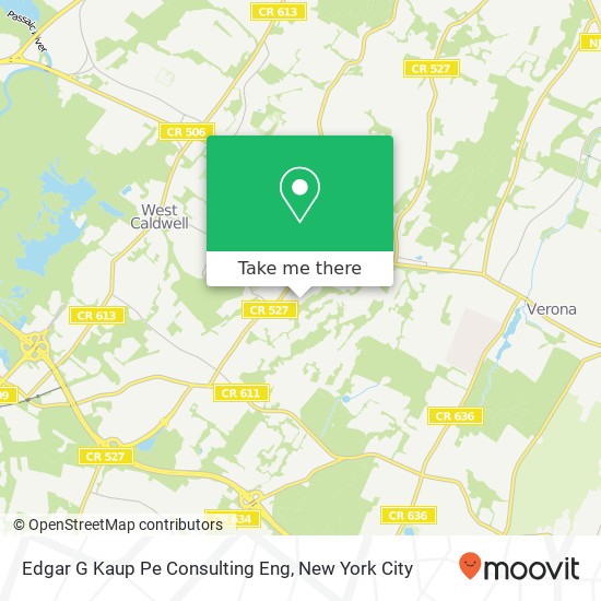 Edgar G Kaup Pe Consulting Eng map