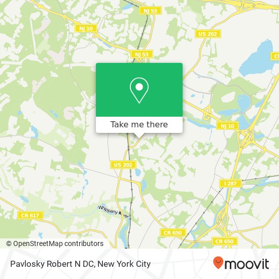 Pavlosky Robert N DC map