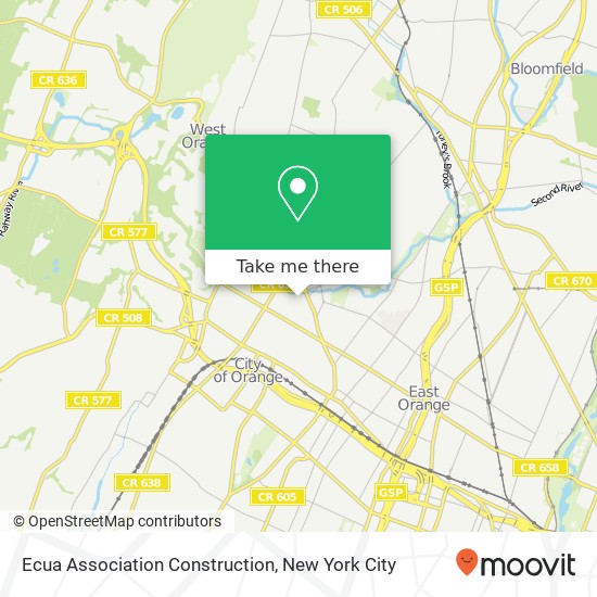 Ecua Association Construction map