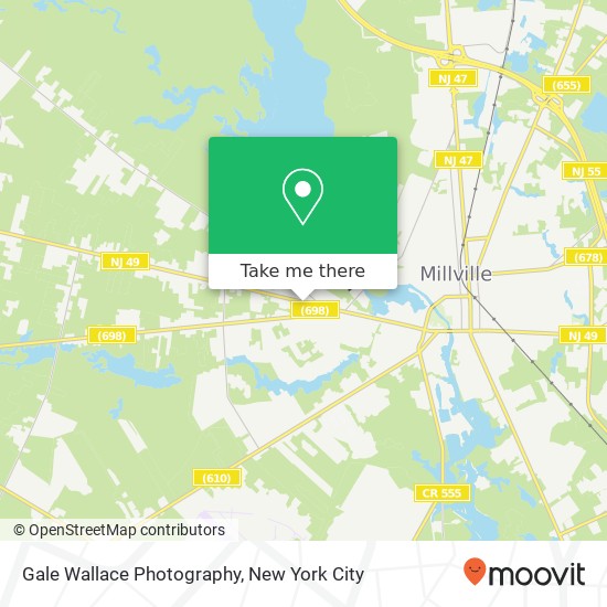 Gale Wallace Photography map