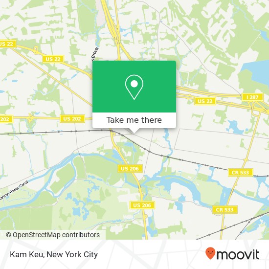 Kam Keu map