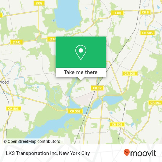 LKS Transportation Inc map