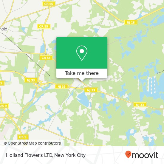 Mapa de Holland Flower's LTD