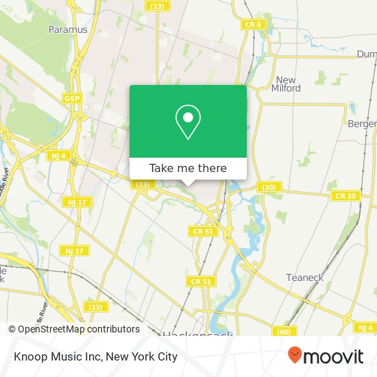 Knoop Music Inc map