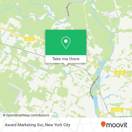 Award Marketing Svc map