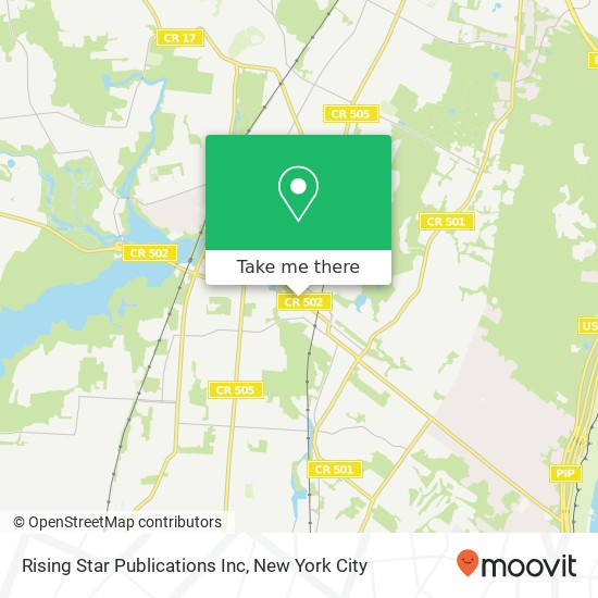 Rising Star Publications Inc map