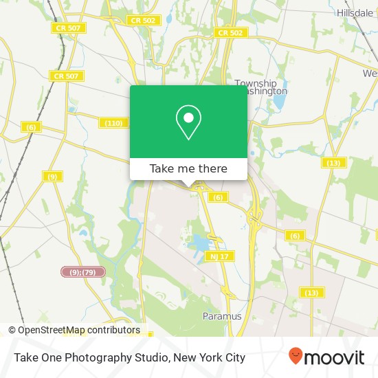 Take One Photography Studio map