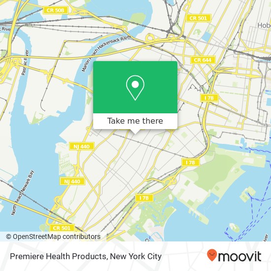 Mapa de Premiere Health Products