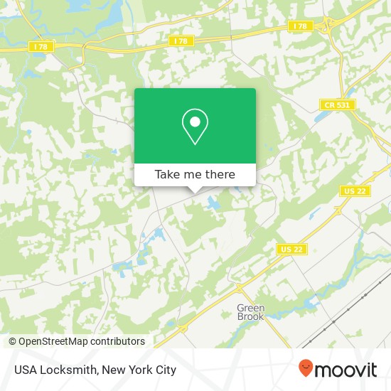 USA Locksmith map