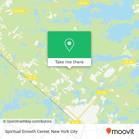 Spiritual Growth Center map