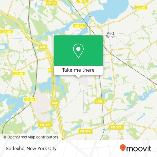 Sodexho map