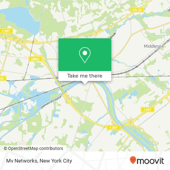 Mv Networks map