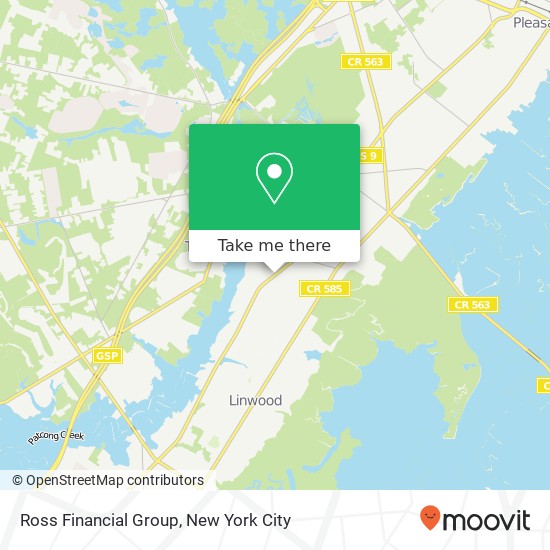 Mapa de Ross Financial Group