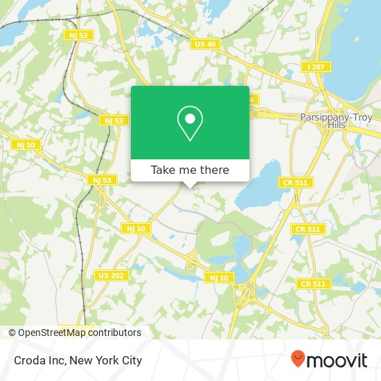Croda Inc map