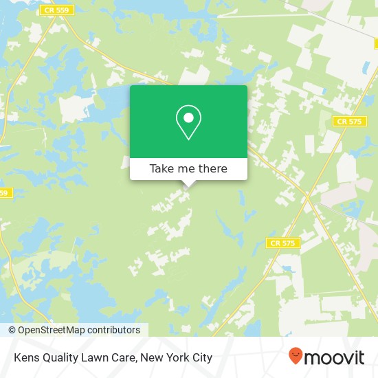 Kens Quality Lawn Care map