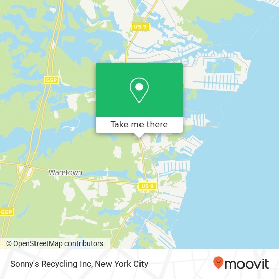 Mapa de Sonny's Recycling Inc