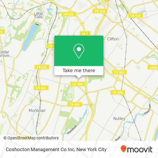 Coshocton Management Co Inc map