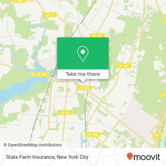 Mapa de State Farm Insurance