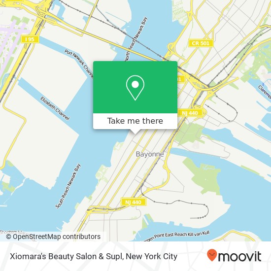 Xiomara's Beauty Salon & Supl map