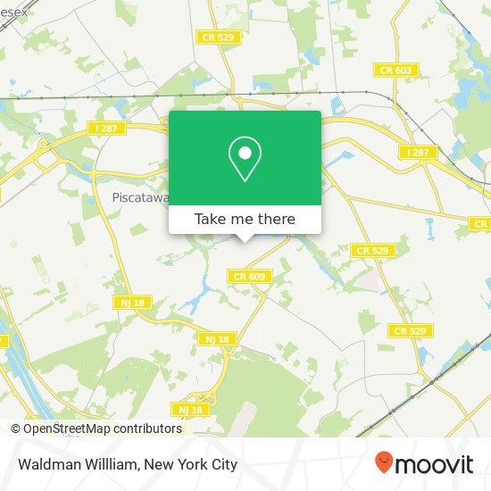 Waldman Willliam map