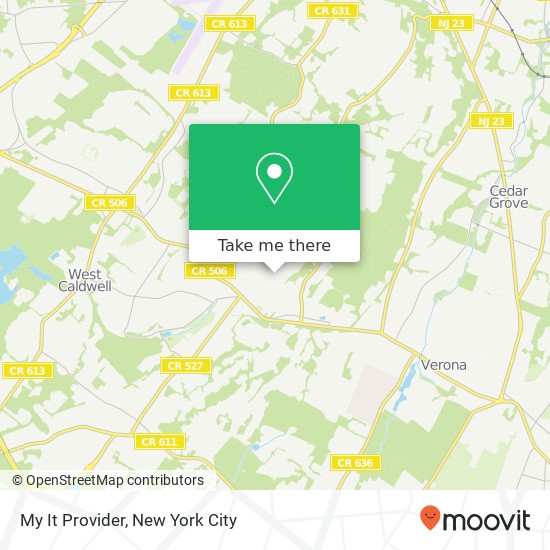 Mapa de My It Provider